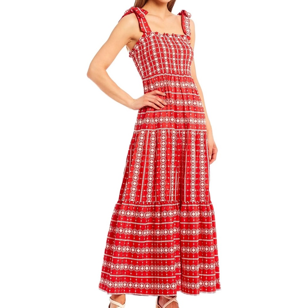 A Loves A Embroidered Maxi